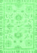 Oriental Emerald Green Traditional Rug, abs3708emgrn