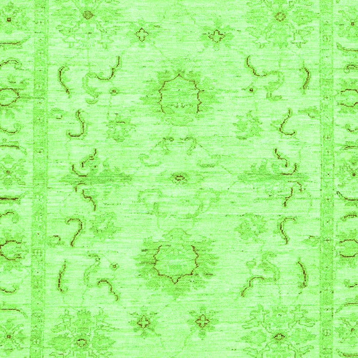 Oriental Green Traditional Rug, abs3708grn