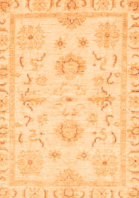 Oriental Orange Traditional Rug, abs3708org