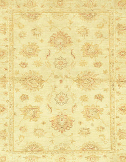 Abstract Bold Yellow Oriental Rug, abs3709