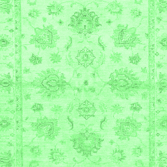 Oriental Emerald Green Traditional Rug, abs3709emgrn