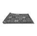 Sideview of Abstract Gray Modern Rug, abs370gry