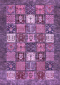 Abstract Purple Modern Rug, abs370pur