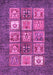 Abstract Pink Modern Rug, abs3710pnk