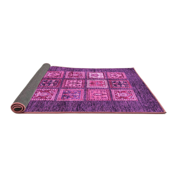 Sideview of Abstract Pink Modern Rug, abs3710pnk