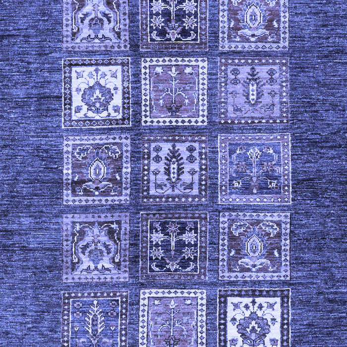 Machine Washable Abstract Blue Modern Rug, wshabs3710blu