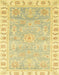 Abstract Mustard Yellow Oriental Rug, abs3711