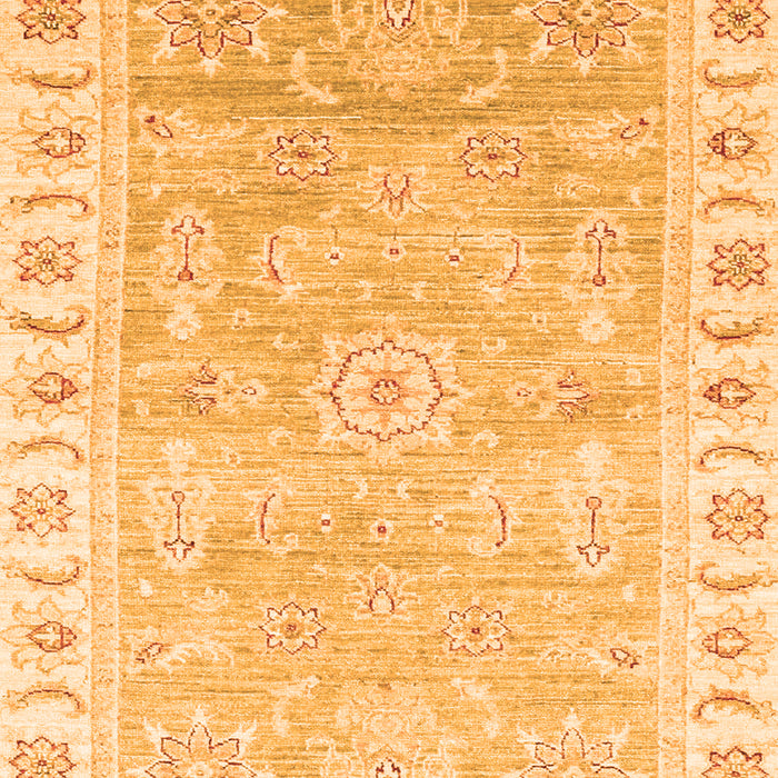 Oriental Orange Traditional Rug, abs3711org