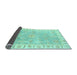 Sideview of Oriental Light Blue Traditional Rug, abs3711lblu