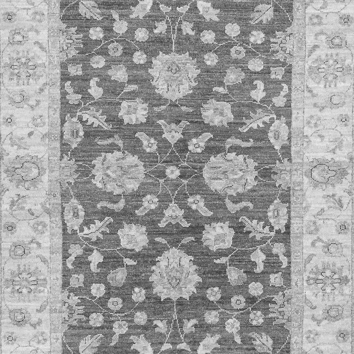 Machine Washable Oriental Gray Traditional Rug, wshabs3712gry