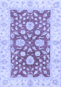 Oriental Blue Traditional Rug, abs3712blu