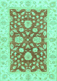 Oriental Turquoise Traditional Rug, abs3712turq