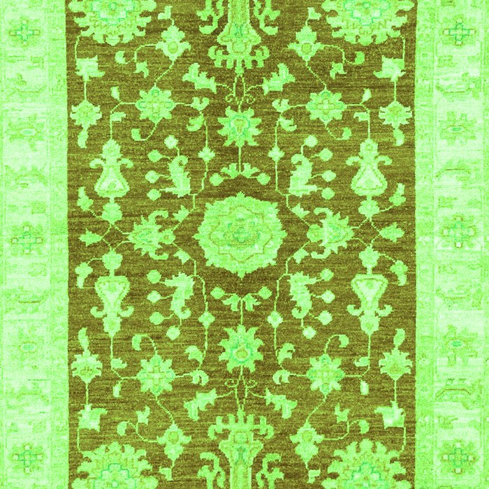 Oriental Green Traditional Rug, abs3713grn