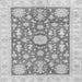 Square Oriental Gray Traditional Rug, abs3713gry