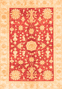 Oriental Orange Traditional Rug, abs3713org