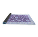 Sideview of Oriental Blue Traditional Rug, abs3713blu