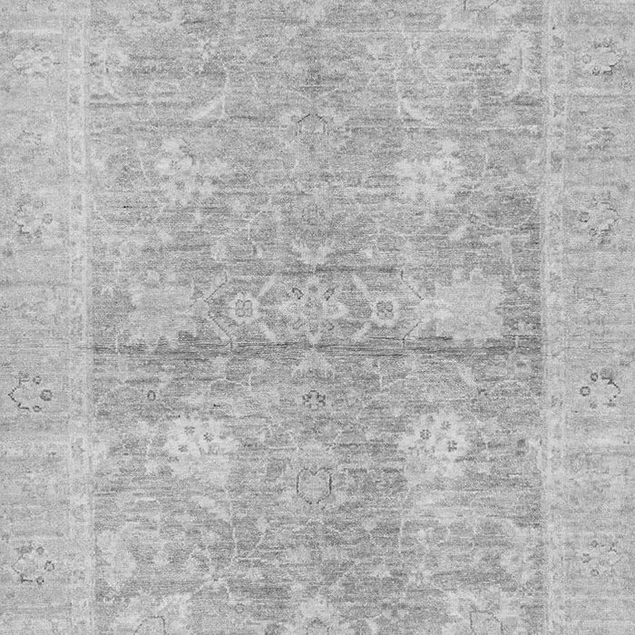 Machine Washable Oriental Gray Traditional Rug, wshabs3714gry