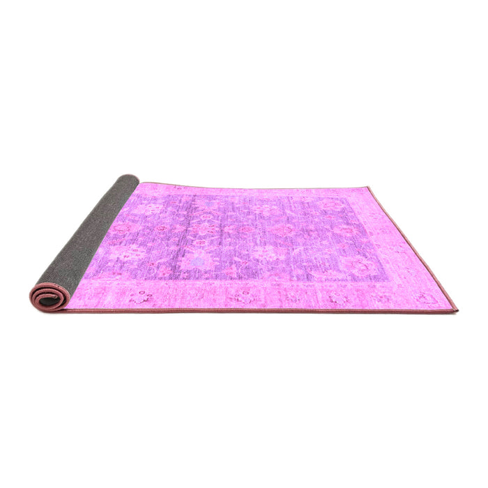 Sideview of Oriental Purple Traditional Rug, abs3714pur