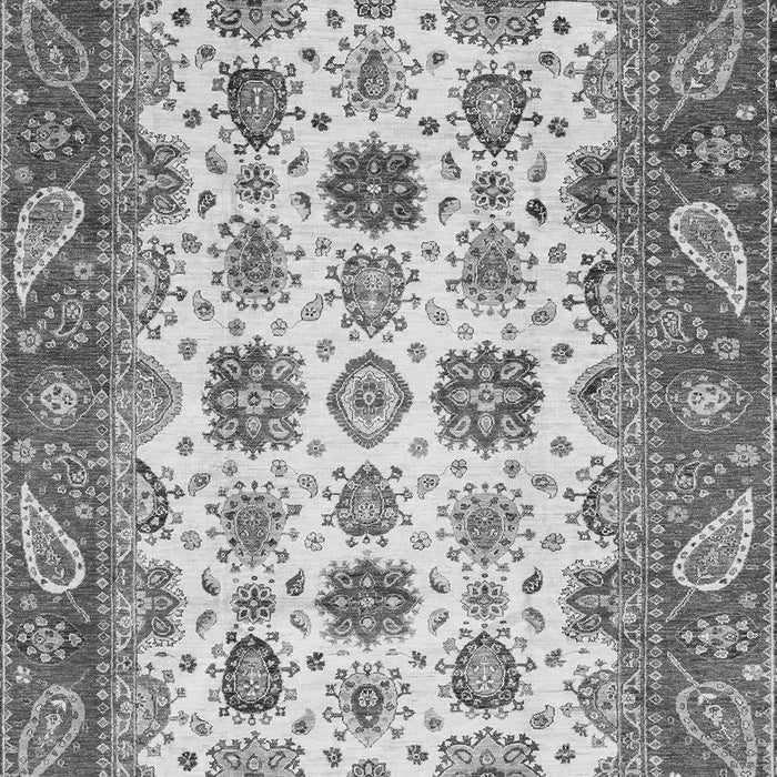 Abstract Gray Modern Rug, abs3716gry