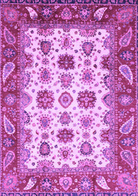 Abstract Purple Modern Rug, abs3716pur