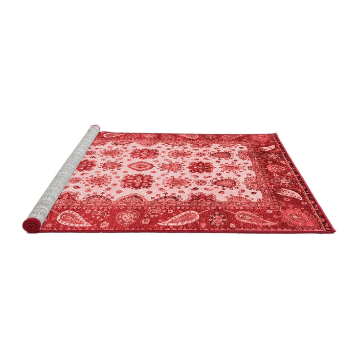 Modern Red Washable Rugs
