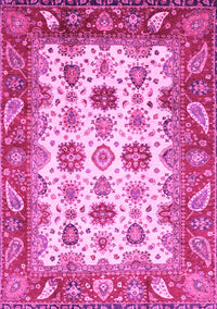 Abstract Pink Modern Rug, abs3716pnk