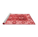 Modern Red Washable Rugs