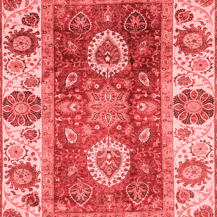 Abstract Red Modern Area Rugs