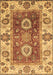 Abstract Brown Modern Rug, abs3717brn