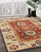 Machine Washable Abstract Yellow Rug in a Family Room, wshabs3717