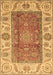 Machine Washable Abstract Brown Modern Rug, wshabs3718brn