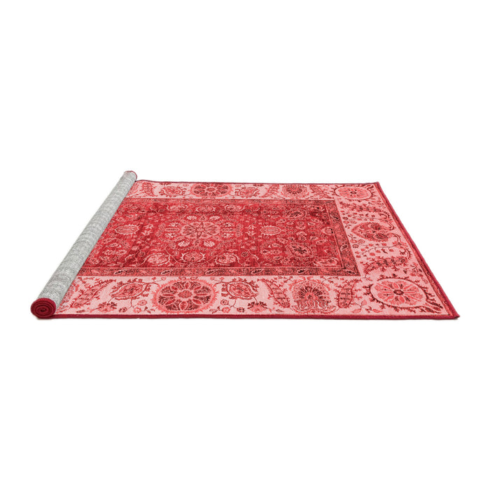 Modern Red Washable Rugs