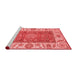 Modern Red Washable Rugs