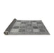 Sideview of Abstract Gray Modern Rug, abs3719gry