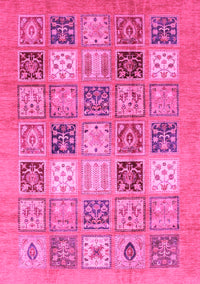 Abstract Pink Modern Rug, abs3719pnk