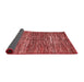 Abstract Red Modern Area Rugs