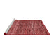 Modern Red Washable Rugs