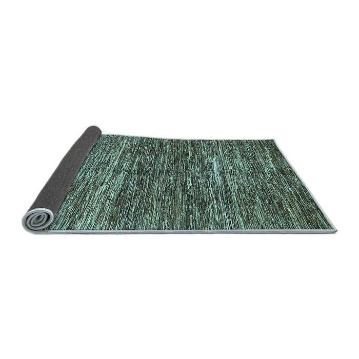 Sideview of Abstract Light Blue Modern Rug, abs371lblu
