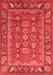 Oriental Red Traditional Area Rugs