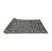 Sideview of Oriental Gray Traditional Rug, abs3720gry