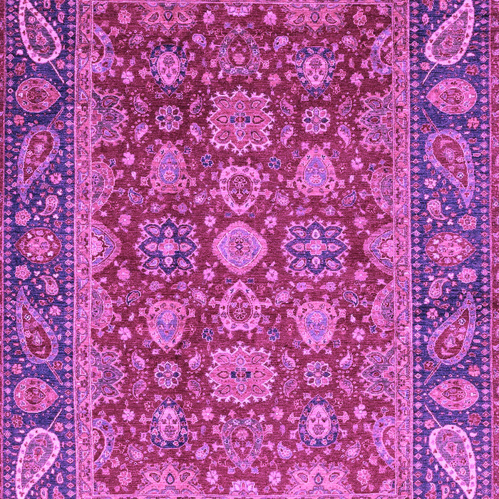 Oriental Purple Traditional Rug, abs3720pur
