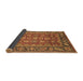 Sideview of Oriental Brown Traditional Rug, abs3720brn