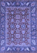 Oriental Blue Traditional Rug, abs3720blu