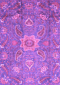 Oriental Purple Traditional Rug, abs3721pur