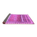 Sideview of Abstract Purple Modern Rug, abs3722pur