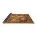 Sideview of Abstract Brown Modern Rug, abs3723brn