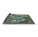 Sideview of Abstract Light Blue Modern Rug, abs3723lblu