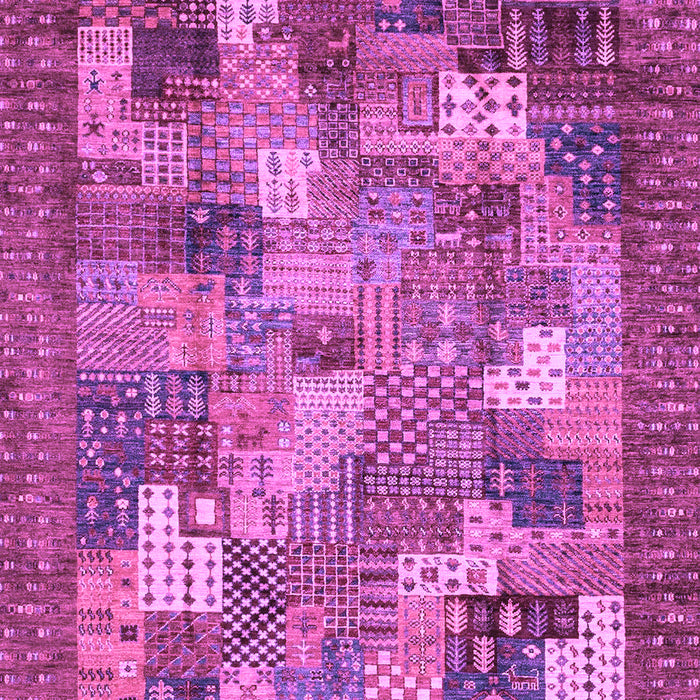 Machine Washable Abstract Purple Modern Area Rugs, wshabs3723pur