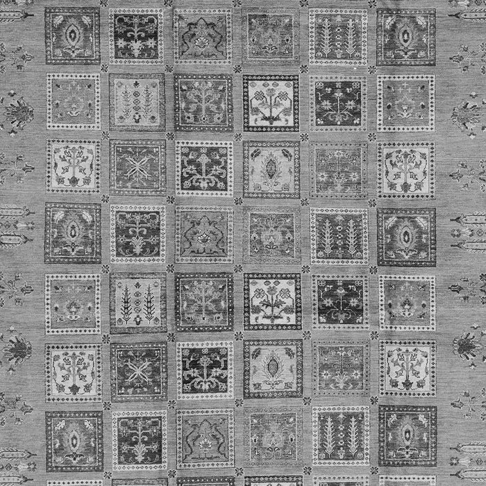 Abstract Gray Modern Rug, abs3724gry