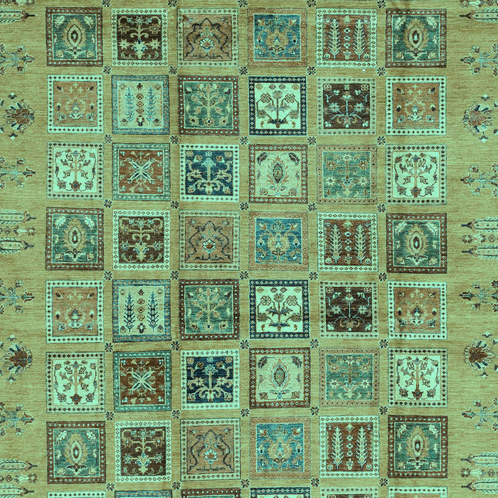 Abstract Turquoise Modern Rug, abs3724turq